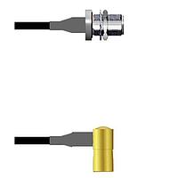 Amphenol Custom Cable Q-1T03S0003060i RF Cable Assemblies N-SJB/SMB-RP G174 60I