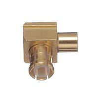 Radiall R113161000 Connectors MCX / RIGHT ANGLE PLUG SOLDER TYPE CABLE 2/50 + 2.6/50 + .085