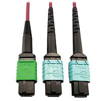 Tripp Lite N846D-03M-16DMG Fiber Optic Cables 3M 16STRD MPO/APC OM4FIBCBL