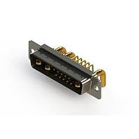 EDAC 629-13W3640-3T1 Mixed Contact D-Sub Connectors Right-angle Power Combo D-Sub Connector