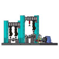 HST HST-PLS-500 Electro-hydraulic Servo Component Fatigue Test System (±500KN)