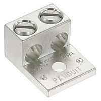 Panduit LAM2A1/0-14-6Y Mechanical ALUM MECH 2BRL 1 HL #14-1/0