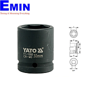 Yato YT-1080 Hexagonal impact socket 3/4" (30mm)