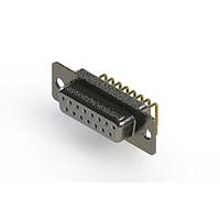 EDAC 622-M15-360-WT1 D-Sub Connectors - Standard Density EDAC Right Angle D-Sub Connector