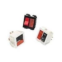 Carling Technologies TLGG-DA-TA105-TW-B/6V Rocker Switches TLGGDATA105TWB/6V