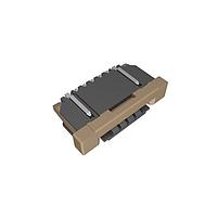Amphenol FCI SFW5R-3STE1LF Board Mount 1.00mm Flex Connector, SFW-R series, 5 Position, Bottom side Contact, Side Entry Surface Mount ZIF Connector, Lead Free, with Cable Lock.