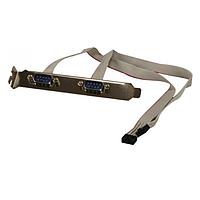 IEI Technology 19800-000200-100-RS Specialized Cables Cable Module;E228;;4;300MM;28AWG;(A)D-SUB 9P MALE *2;(B)DUPONT 2*5P P=2.0 IDIOT-PROOF *2;;;;;;;;ONE PCS PKG W/ LABEL;BRACKET*1;;;;RoHS