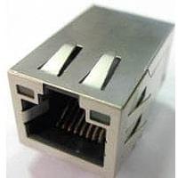 Abracon ARJE-0027 Magnetic Jack RJ45 10/100 Base-TX 1x1 Right Angle N/A Through Hole