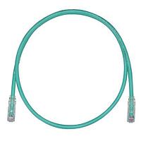 Panduit UTPSP15MGRY Cat 6 Copper Patch Cord, Cat 6, Green UTP Cabl