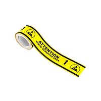 Statico S5700 ESD Warning Tape (3” X 54’)