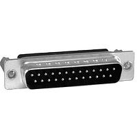Kycon K88X-BD-25S-BRJ Receptacle D25F VERT HIPROF FRM W/BRD LCK J/S