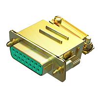Amphenol Positronic RD37S00HE3X/AA Receptacle DSUB 37F CRIMP LC TIN