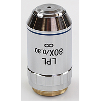 KERN OBB-A1530 Infinity planachromatic objective lens for a large working distance 80 x /0,8 (0,85 mm) (sprung)