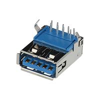 Molex 48405-0004 USB Type A Connectors USB 3.0 F/A STD RA REC CH=3.91 G/F