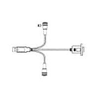 Omron Automation and Safety V420-WU8X-1M Accessories CBL, DB15 TO USB/IO, EXT PWR