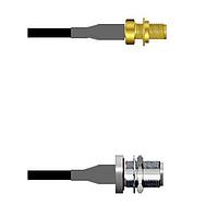 Amphenol Custom Cable Q-2W01T0003006i RF Cable Assemblies SMA-SJB/N-SJB G174 6I