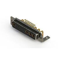 EDAC 630-36W4240-1T4 Mixed Contact D-Sub Connectors Right-angle Power Combo D-Sub Connector