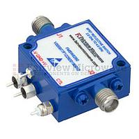 FairviewMicrowave FMSW6260, Field Replaceable SMA SPST PIN Diode Switch (50 Ohm, 2GHz - 4GHz, +20 dBm, SMA Female)