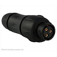 Eaton Souriau-Sunbank UTS1JC103S Receptacles 3P Sckt Recept Sz 10 Cable Mnt Backshell