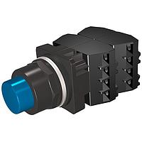 SIEMENS 52BM8B5D Pushbutton PUSHBUTTON,MOM,BLU,EXTENDED,2POS,4NO-4NC