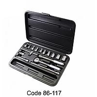 Stanley 86-117 16 pcs 1/4 drive socket set