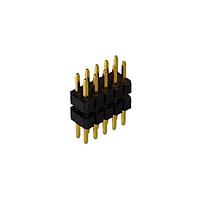 GCT (Global Connector Technology) BC040-10A-R-0200-0150-0400-L-G Headers 1.0mm Pitch Elev Pin Header, 10-Position DIL, ThroughHole, Vert, GF