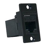 Switchcraft NHRJ45D6B Modular RJ45 FT Narrow Pnl Mnt Conn CAT6