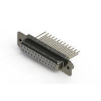 EDAC 628-M25-323-WT2 D-Sub Connectors - Standard Density Vertical Machined D-Sub Connector