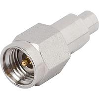 Amphenol SV Microwave SF1115-6086 RF Adapters - Between Series 2.92mm Male to SMPM Male Adapter, FD