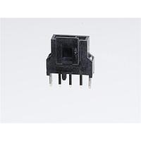 Molex 105311-1203 Shrouded NanoFit Hdr Vrt 3Ckt SR SldrClip Blk 15Au
