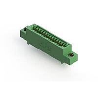 EDAC 345-014-523-407 With Flanges .100" (2.54mm) Pitch Card Edge Connector