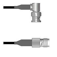Amphenol Custom Cable Q-0E04J0008096i RF Cable Assemblies BNC-RP/TNC-SJ RG58 96I