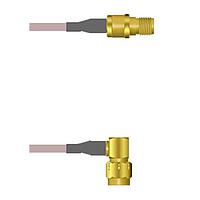 Amphenol Custom Cable Q-2T0330001006i RF Cable Assemblies SMA-SJ/SMA-RP G178 6I