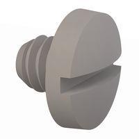 Essentra Components 012520B025 Machine Screw Binder Slotted Screw, 1/4-20 Thread, 1/4 in Lg