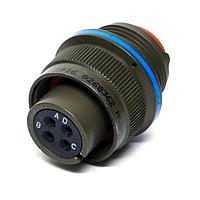 Amphenol Aerospace MS3456W20-19SLC Plugs 5015 REAR RELEASE ALUMINUM ASSEMBLY