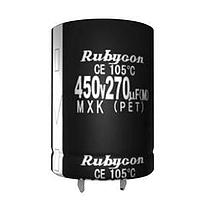 Rubycon 500MXK330MEFCSN22X60 Snap-In Aluminum Electrolytic Capacitor 500VDC 330uF 20%
