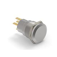 Alcoswitch - TE Connectivity 3-2213767-0 Pushbutton Switches AV19 SPL 0.4VA MOVE RING LED YELLOW 12V