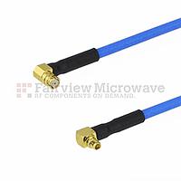 Fairview FMC1921085 RA MMCX Plug to RA SMP Female Cable FM-F086 Coax
