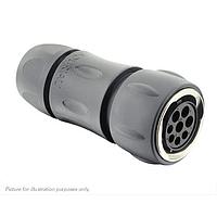 Eaton Souriau-Sunbank UTGX6JC148S Plugs Plug, with cable gland backshell, for 8 female contacts, IP68/69K