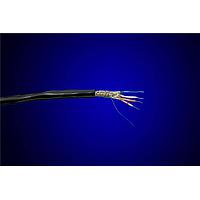 Alpha Wire 6455 BK005 Communication and Control 22 AWG 2 Conductor Data and Bus Cable, Foil/Braid, 100ft Black