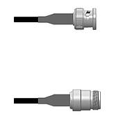 Amphenol Custom Cable Q-0L01W0008048i RF Cable Assemblies BNC-SP/N-SJ RG58 48I