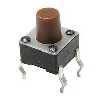 E-Switch TL1105JF250Q Tactile Switch Tactile, SPST-NO, Off-(On), Through Hole