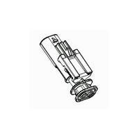 AMP Connectors - TE Connectivity 2-1703498-4 Housings 2POS TAB 1.2X0.6 TAB HSG ASSY