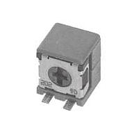 Nidec Components ST-4EB502 Minus Slot Trimmer 5 KW 4mm SMD single turn Gull wing, top adj