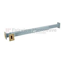 Fairview FMWCP1034 30 dB WR-112 Waveguide Crossguide Coupler With CPR-112G Grooved Flange from 7.05 GHz to 10 GHz