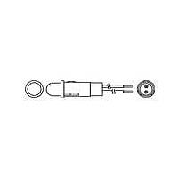 Dialight 558-0102-007F Indicators HI EFF RED DIFFUSED 14in WIRE LEADS 5V