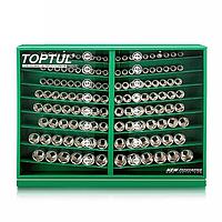 TOPTUL TBAB0800 GAAY0006 130PCS 1/2inch DR. Impact Socket Display Set