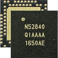 Nordic Semiconductor nRF52840-QFAA-R7 BLE 5.3, Bluetooth Mesh, NFC, Thread, Zigbee Multiprotocol Bluetooth 5.3 SoC supporting Bluetooth Low Energy, Bluetooth mesh, NFC, Thread and Zigbee