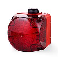 Auer Signal 876162405 LED Steady / Flashing Beacon with Buzzer Indicator QSS LED steady/flashing beacon with buzzer indicator 24 V AC/DC red