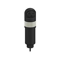 Banner Engineering TL50HZRAOS3I Tower Lights High Intensity Tower Light: 1-Color Sealed; Omnidirectional Pulsed Audible Indicator w/Intensity Adjust; Voltage: 100-240 V ac; Environmental Rating: IP67; Colors: Red; 2 m (6.5 ft) Integral Cable